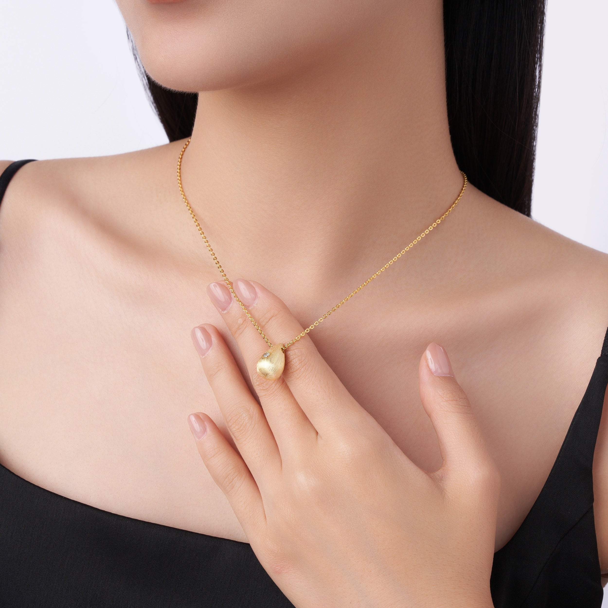 Golden Drop Necklace