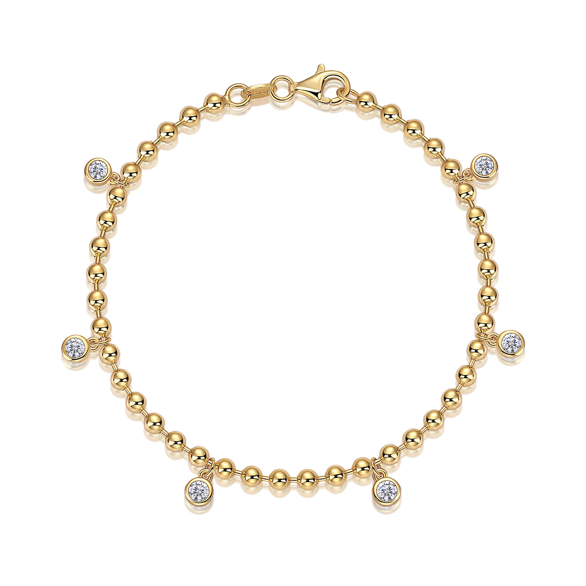 Golden Charm Bracelet