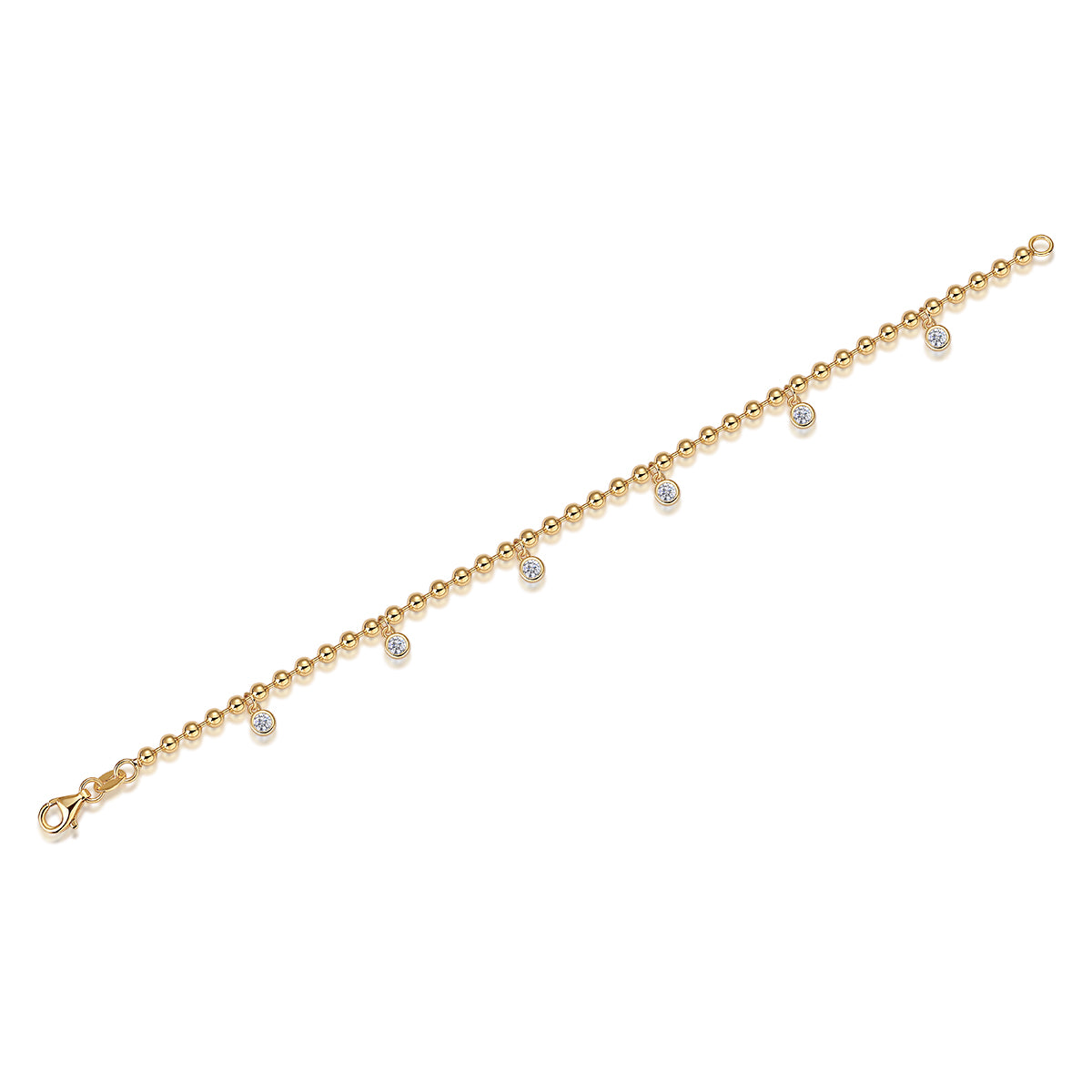 Golden Charm Bracelet