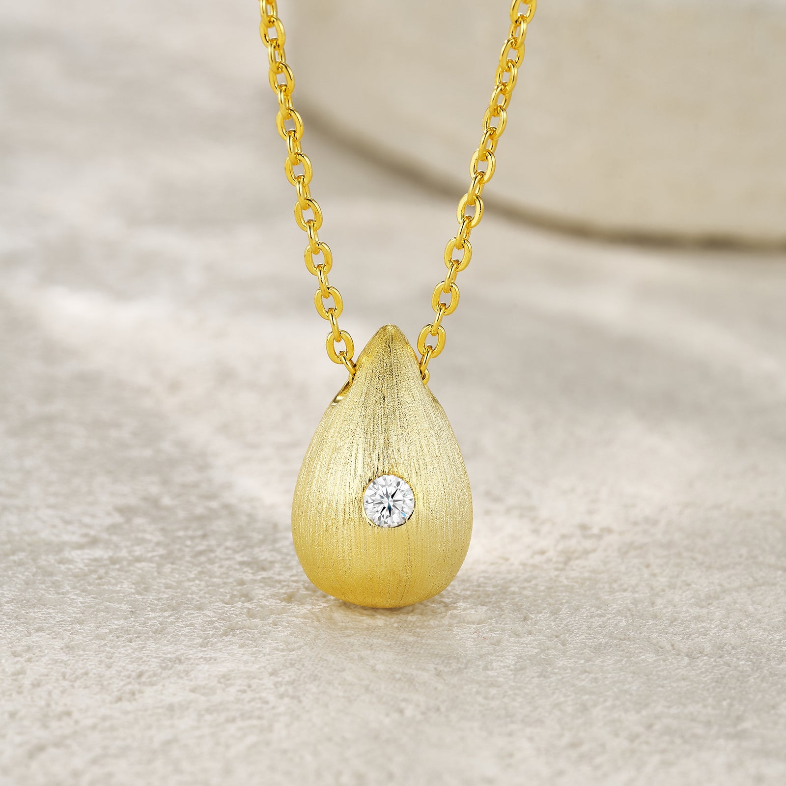 Golden Drop Necklace