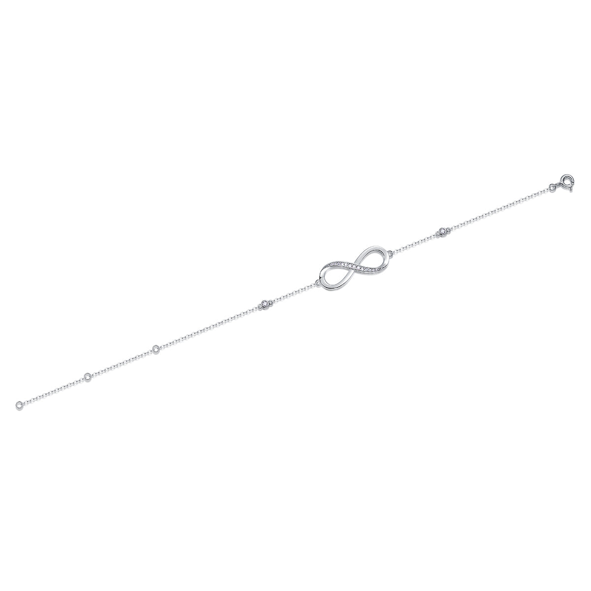 Infinity Silver Bracelet