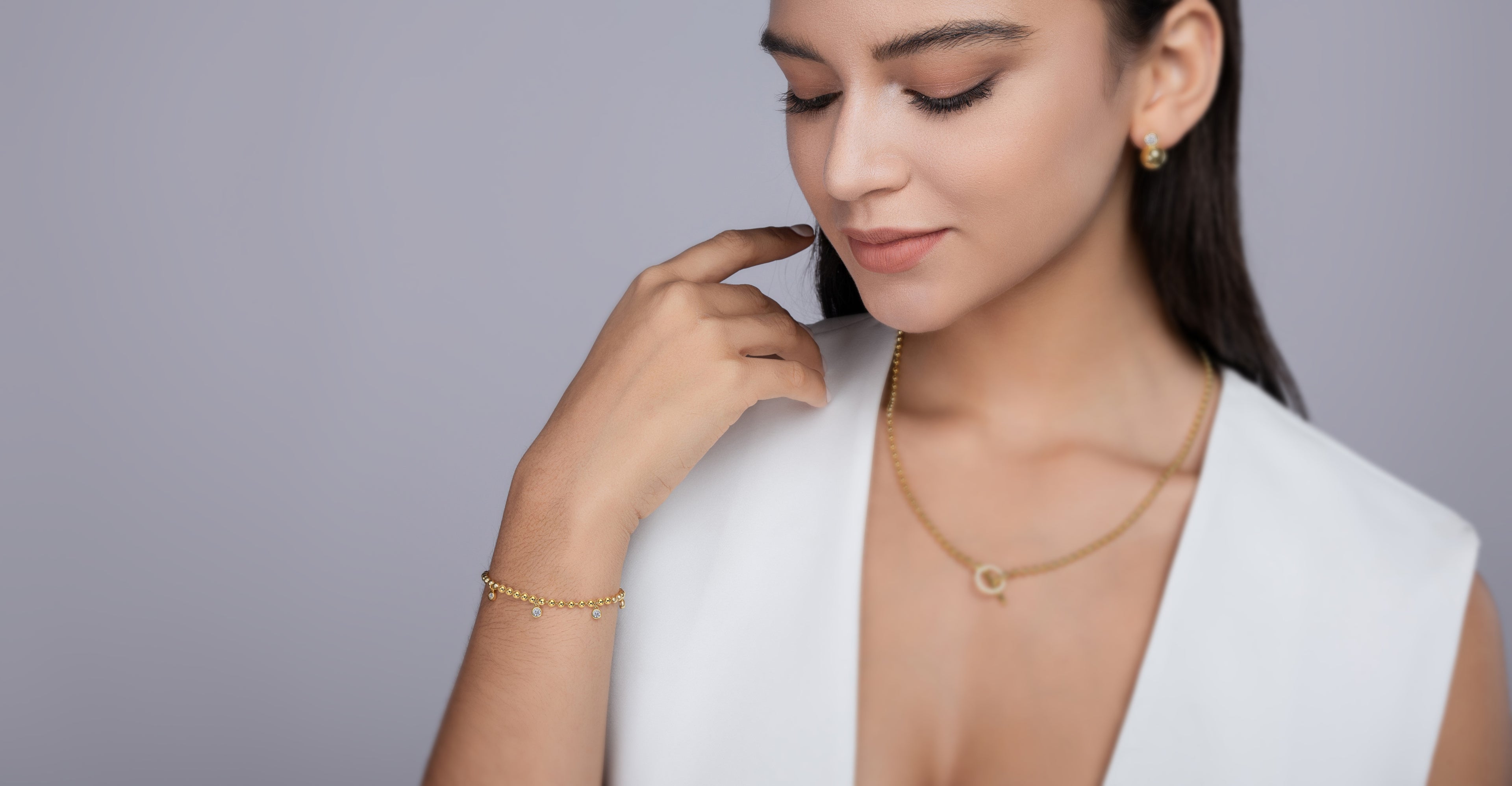 Golden Charm Bracelet