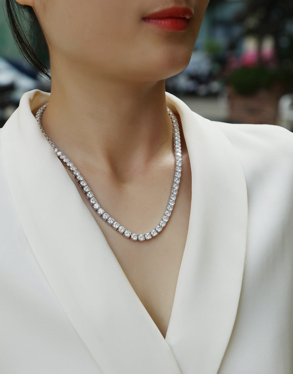 Eclipse Line Necklace