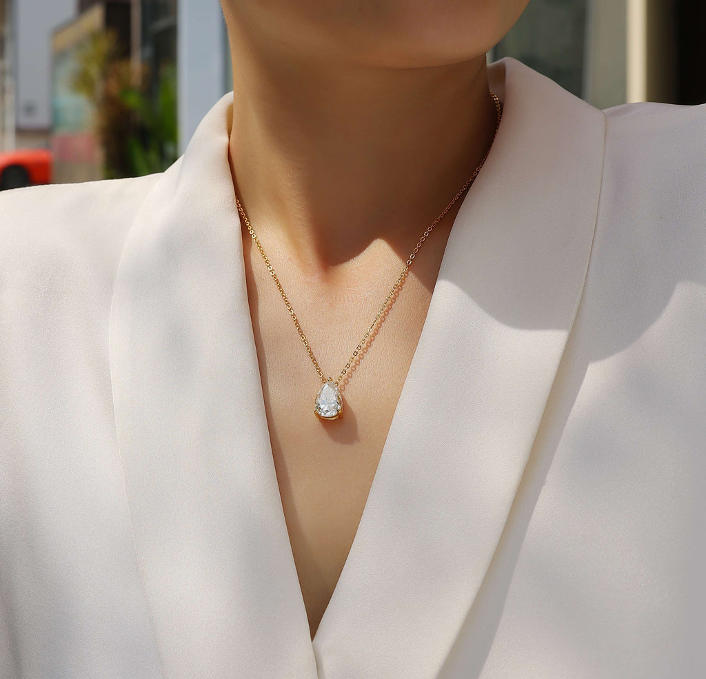 Moon Drop Necklace